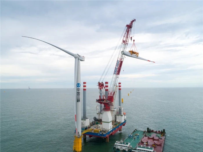 Construction of CTG Renewables’ Jiangsu offshore wind farm in full swing-1