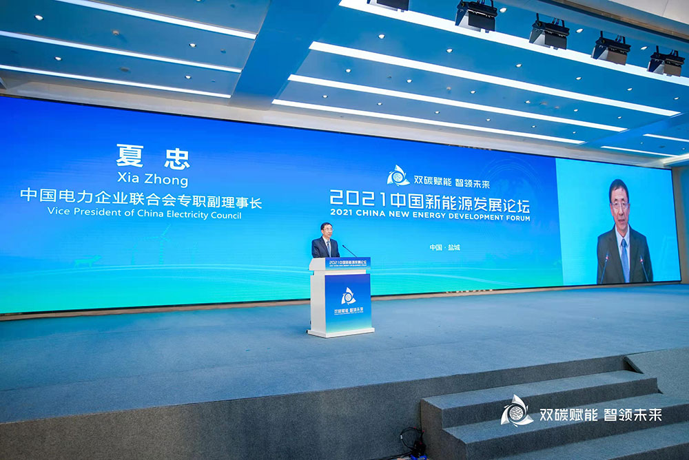 China New Energy Development Forum 2021 Held In Yancheng, Jiangsu-2