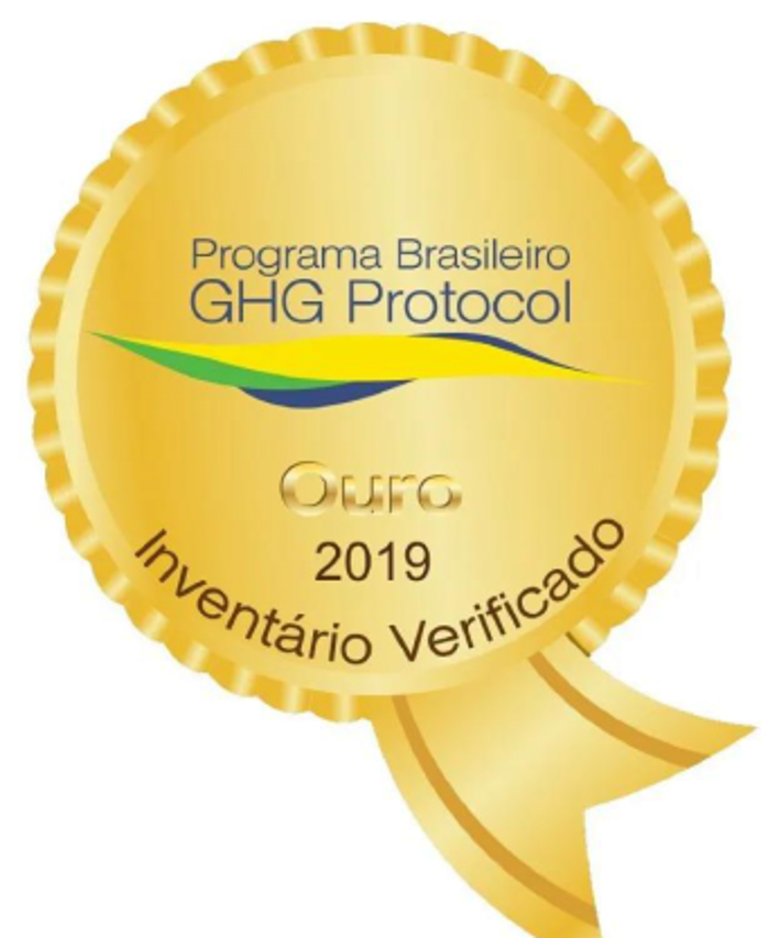 CTG has received the gold seal for the Classification of Greenhouse Gas Emissions Inventories in Brasil-1