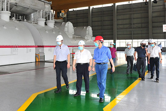 Yu Chongde led the research team to Shandong and Fujian on the flexible operation and life extension operation of coal power-1