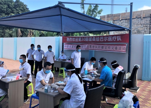 Medical team helps POWERCHINA project with epidemic control-1