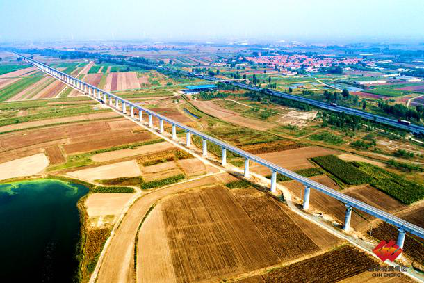 China Energy Completes Construction of the Longest Bridge along the Huanghua-Dajiawa Railway-1