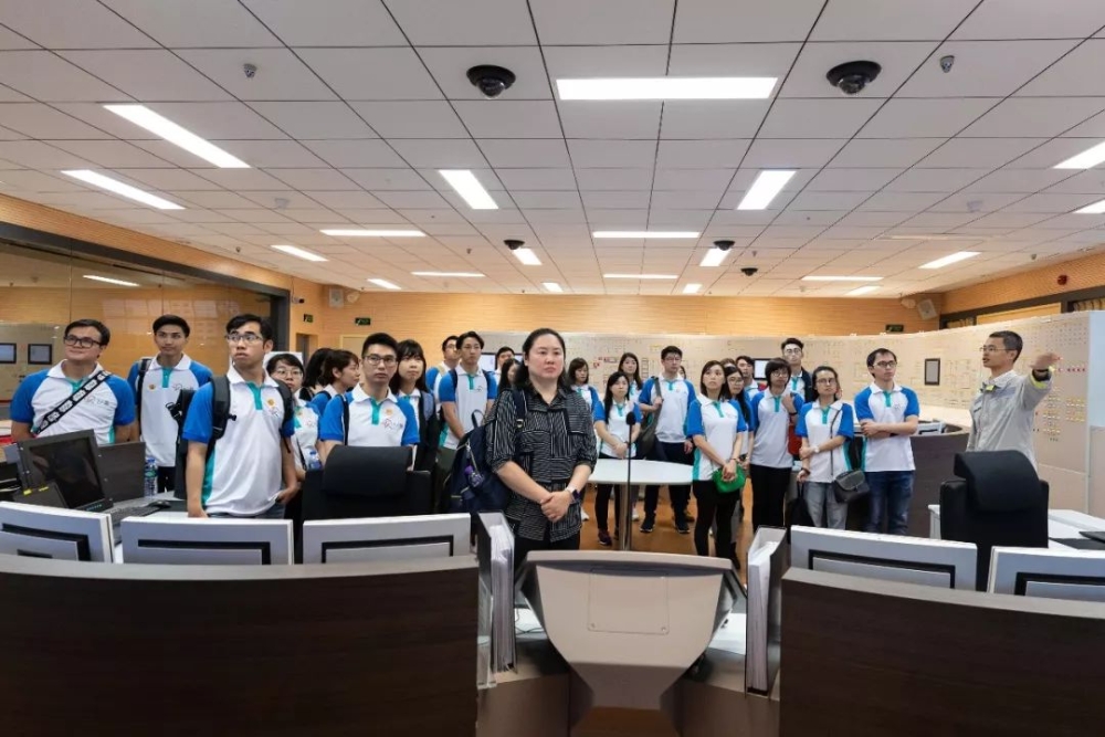 Macao youth visit Taishan Nuclear Power Base-2