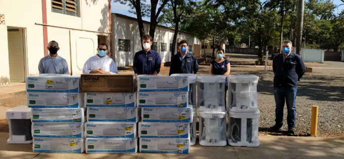 CTG Brasil donated air conditioners to regional hospital-1